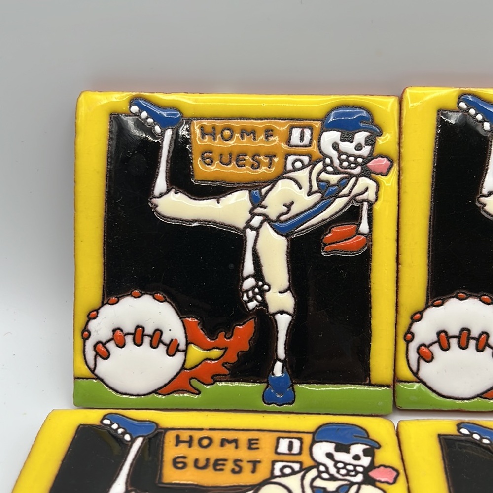 Mexican tile/coasters - Picture 2 of 4